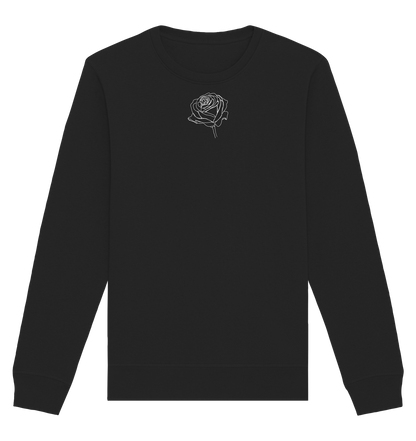 Rosen look dunkel mittig - Organic Basic Unisex Sweatshirt