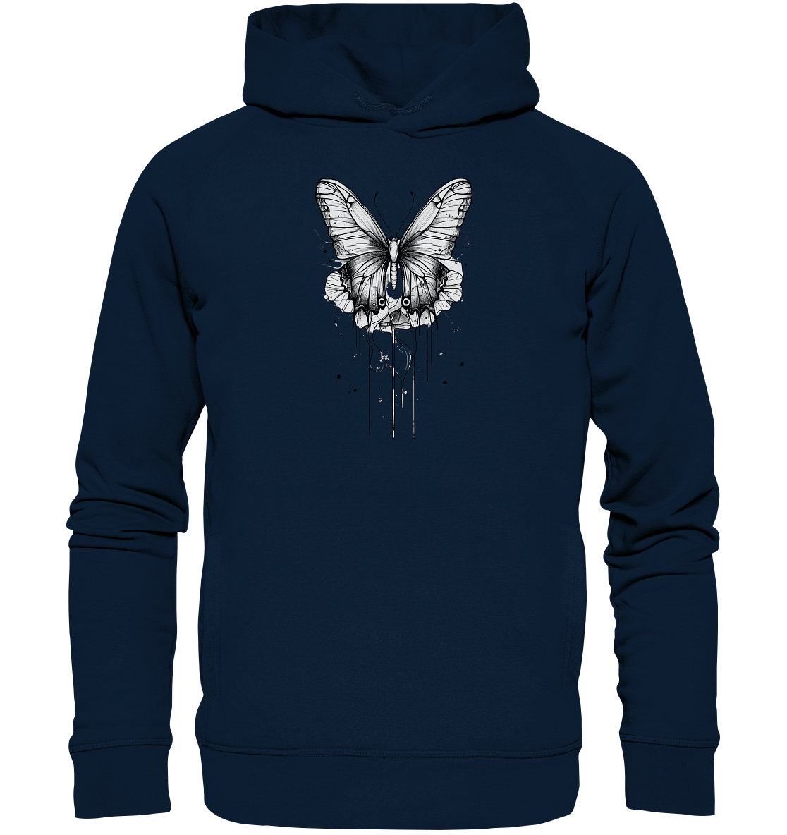 Schmetterlings träume  - Organic Fashion Hoodie