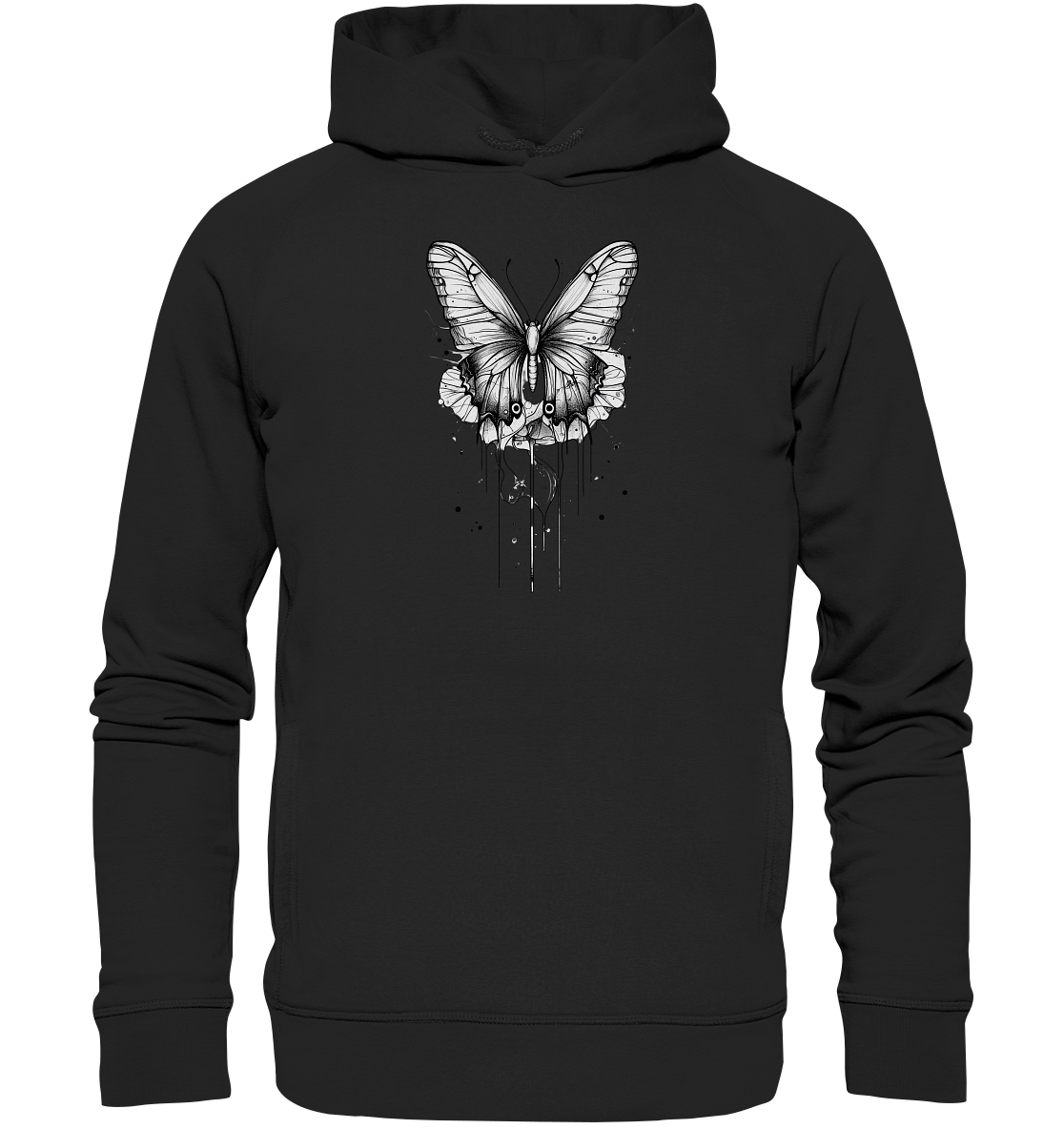 Schmetterlings träume  - Organic Fashion Hoodie