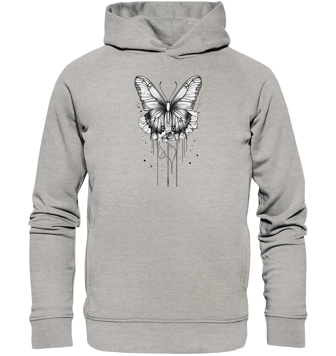 Schmetterlings träume  - Organic Fashion Hoodie