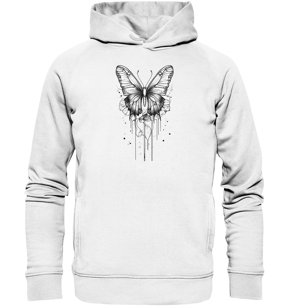 Schmetterlings träume  - Organic Fashion Hoodie