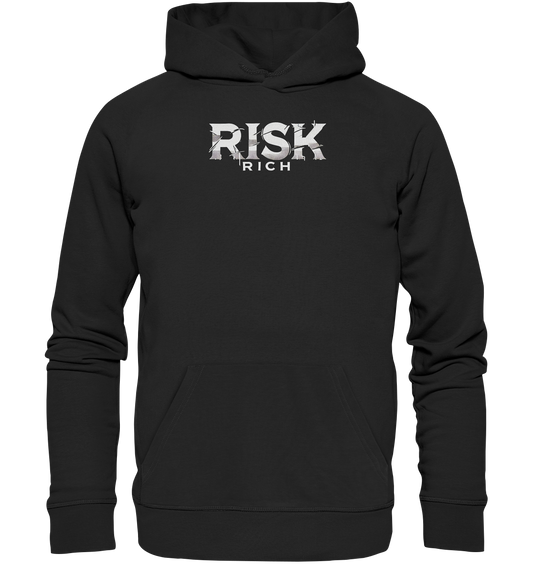 risk rich - Organic Hoodie