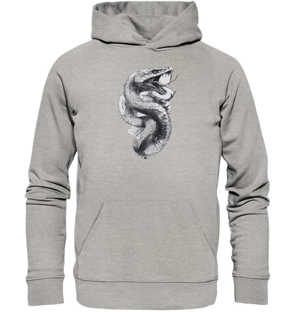 Schlangenkönigin  - Organic Hoodie