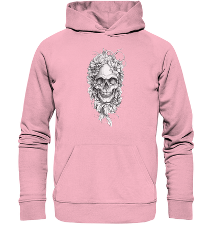 Totenkopfs Blüte  - Organic Hoodie