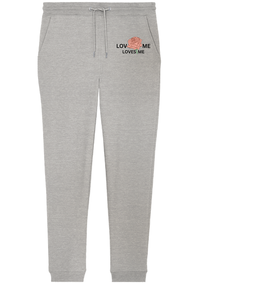 LOVES ME (Rote Rose) - Organic Jogger Pants