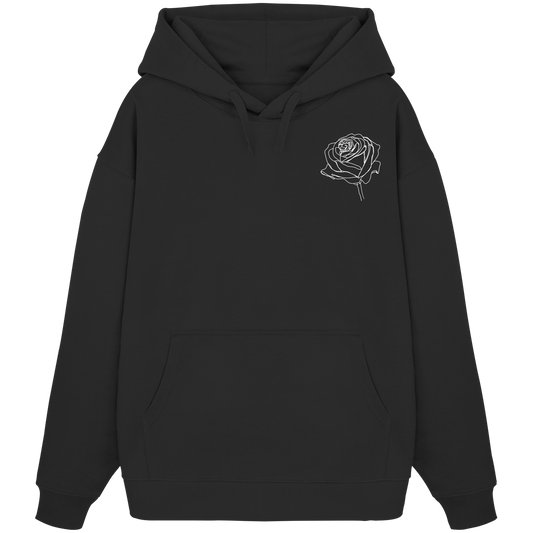 Rosen look Dunkel - Organic Oversize Hoodie