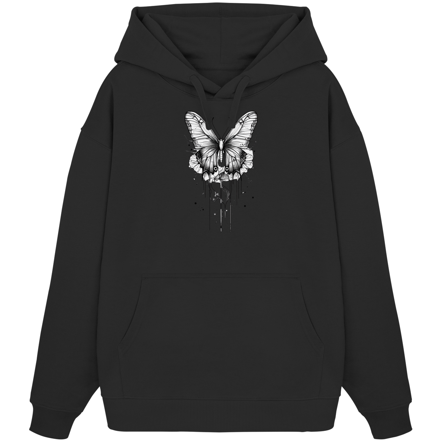 Schmetterlings träume  - Organic Oversize Hoodie
