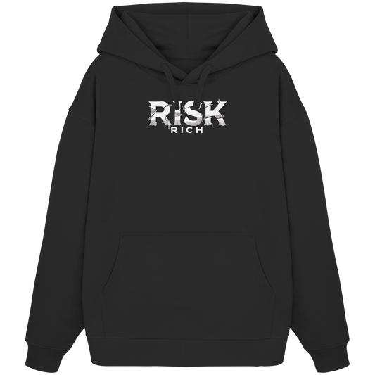 risk rich - Organic Oversize Hoodie