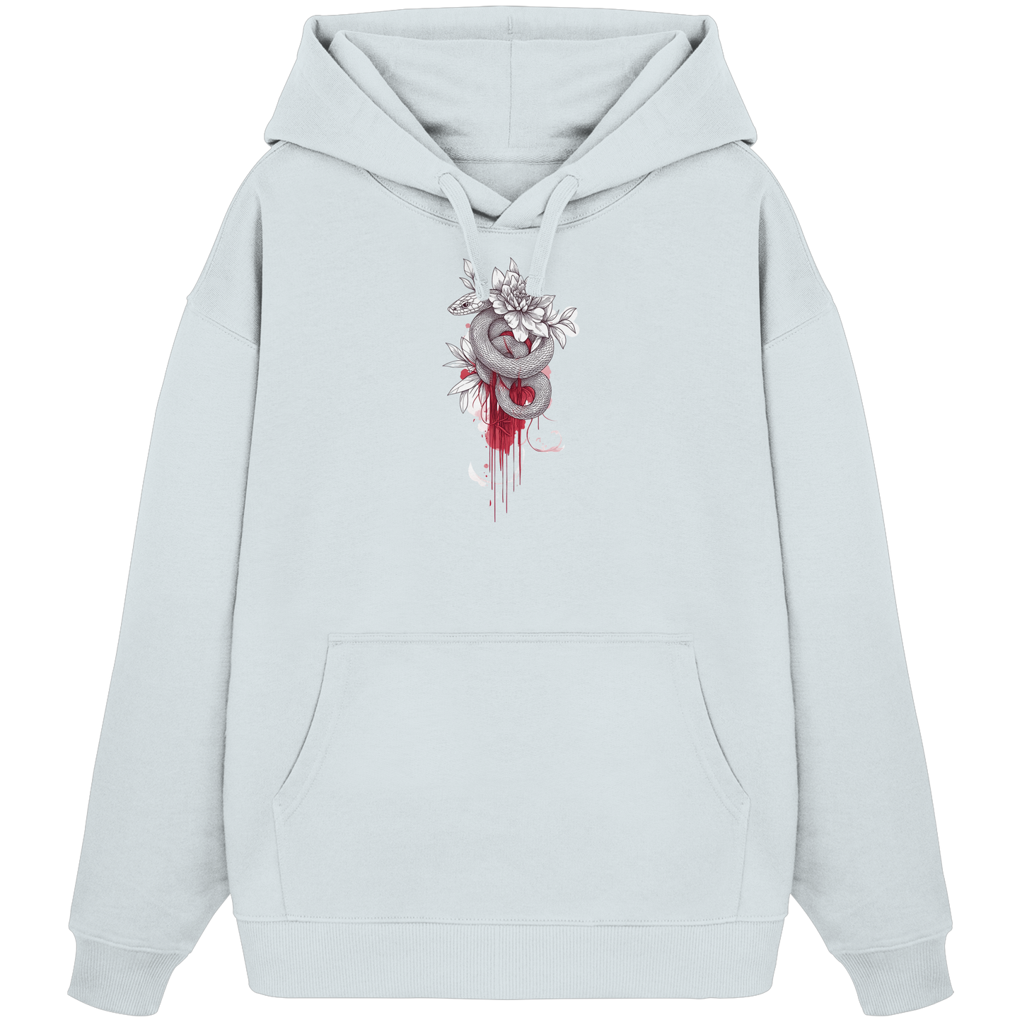Schlangenblüte - Organic Oversize Hoodie