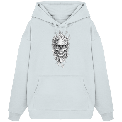 Totenkopfs Blüte  - Organic Oversize Hoodie