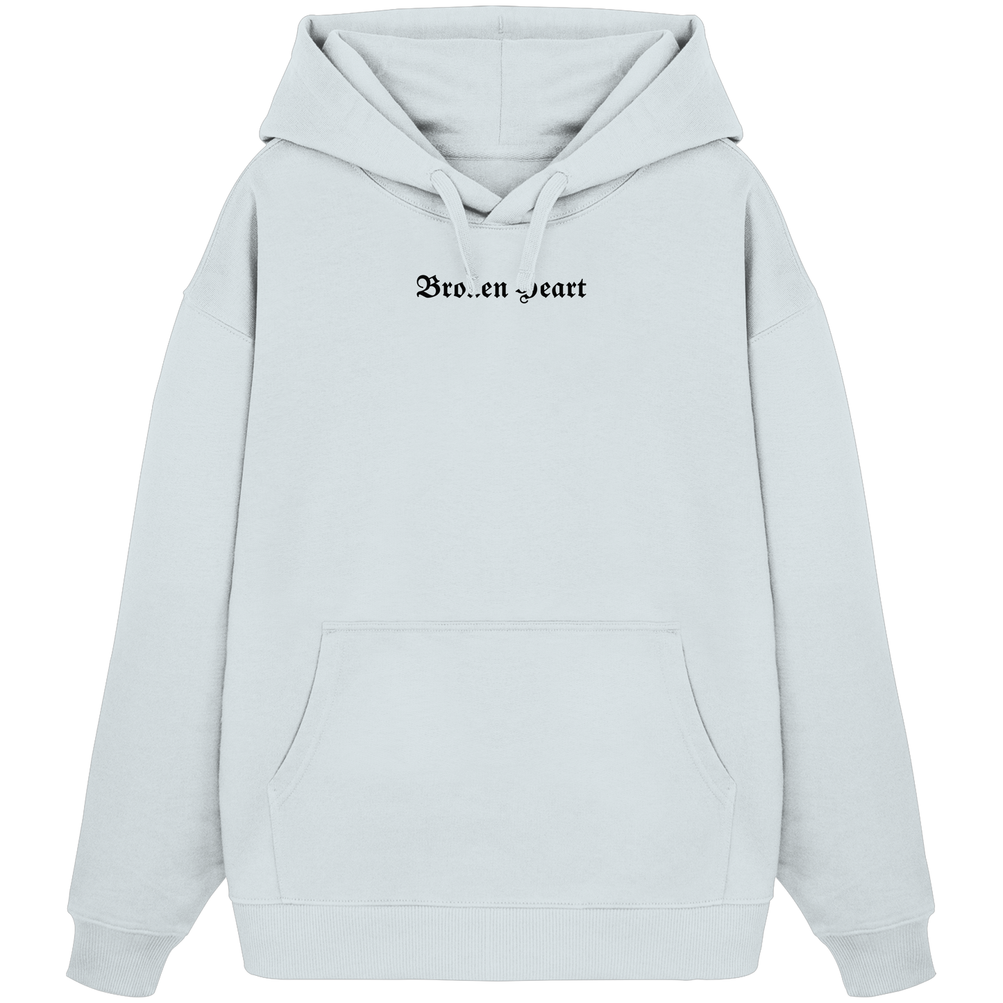 Broken Heart - Organic Oversize Hoodie