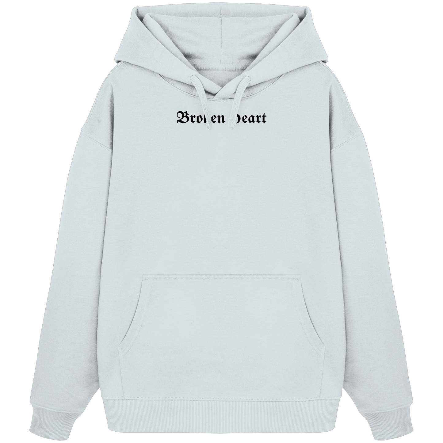 Broken heart 2 - Organic Oversize Hoodie