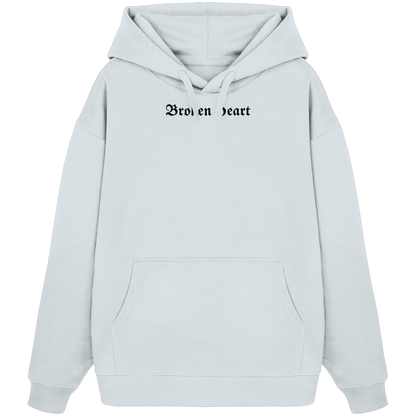 Broken heart 2 - Organic Oversize Hoodie