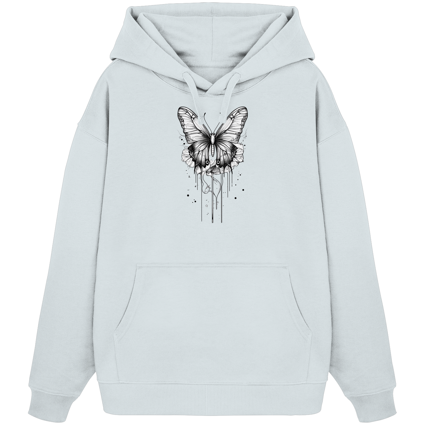 Schmetterlings träume  - Organic Oversize Hoodie