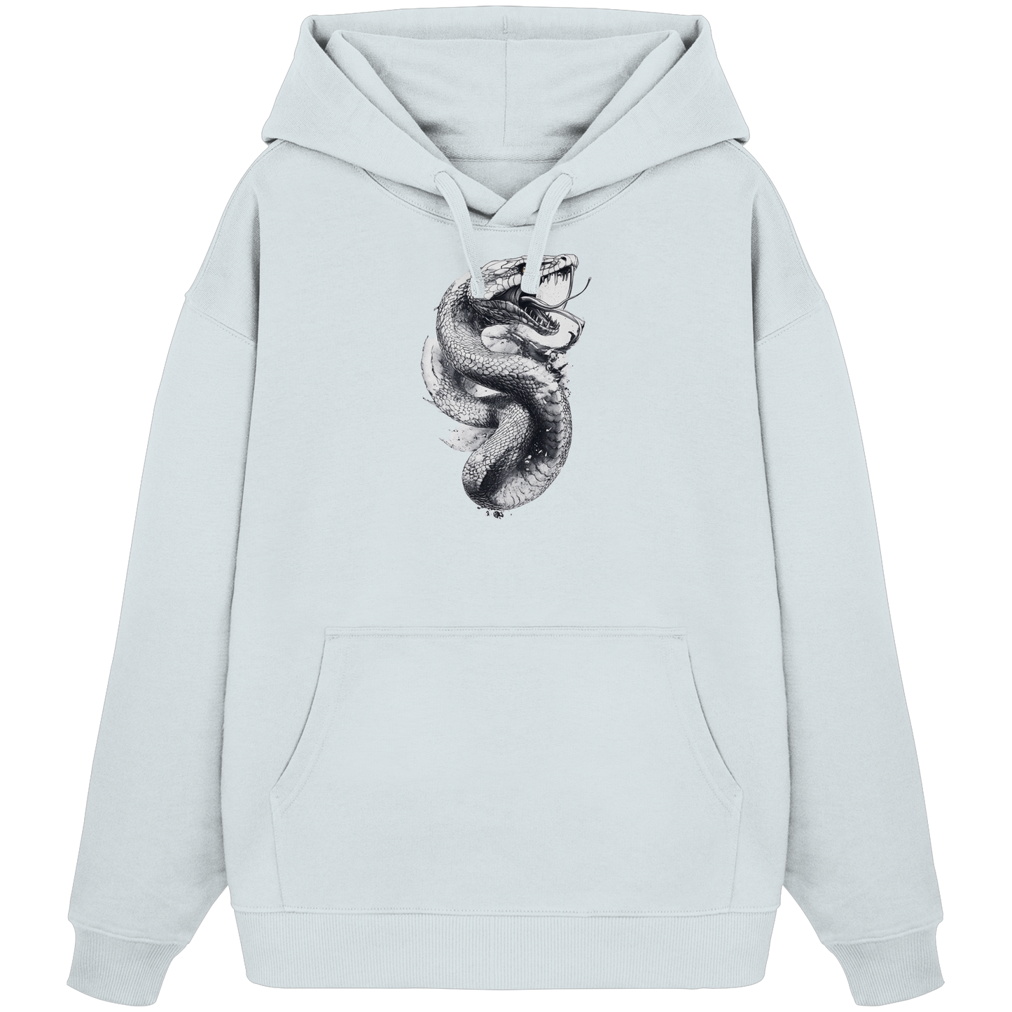 Schlangenkönigin  - Organic Oversize Hoodie