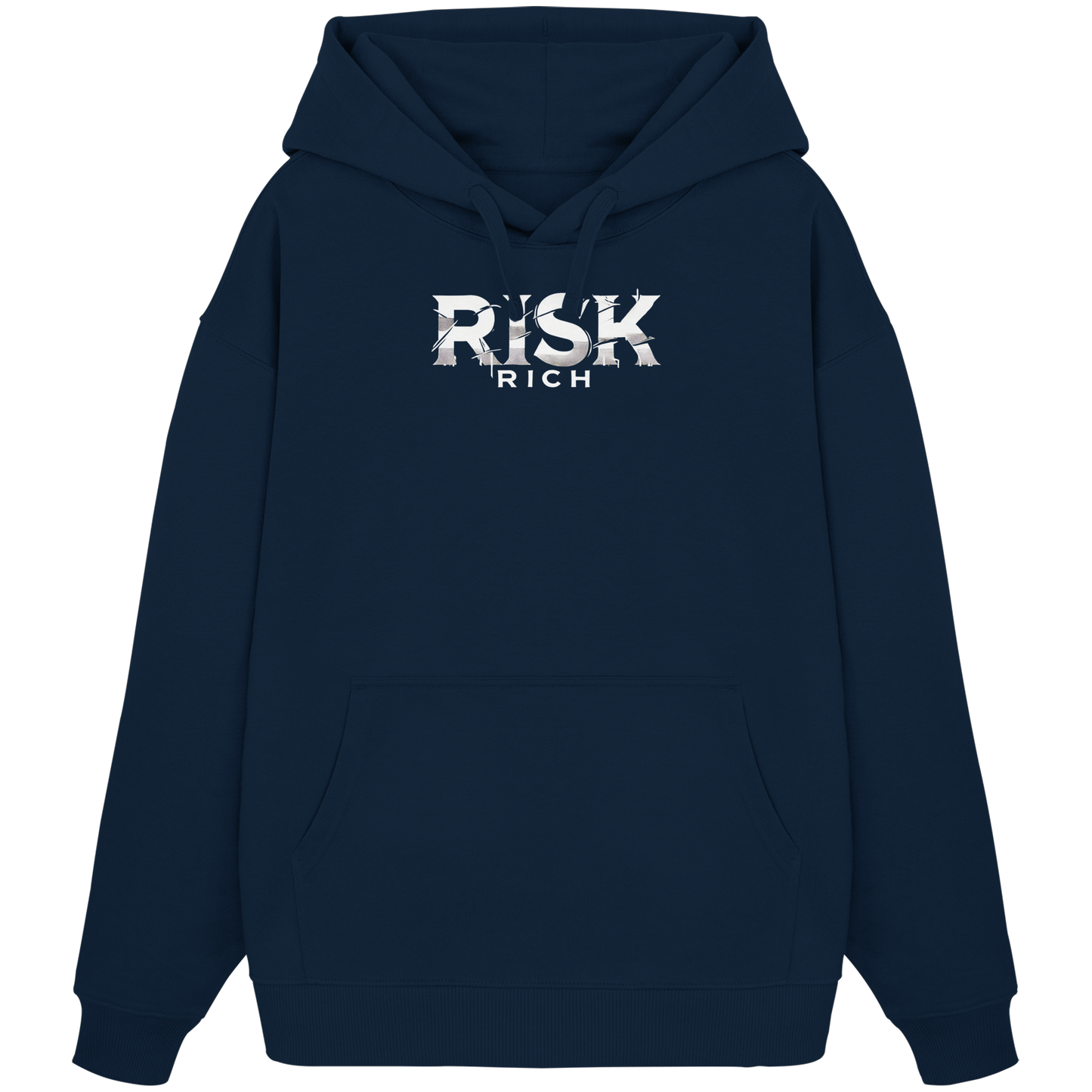 risk rich - Organic Oversize Hoodie