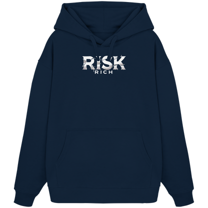 risk rich - Organic Oversize Hoodie