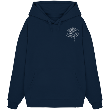 Rosen look Dunkel - Organic Oversize Hoodie
