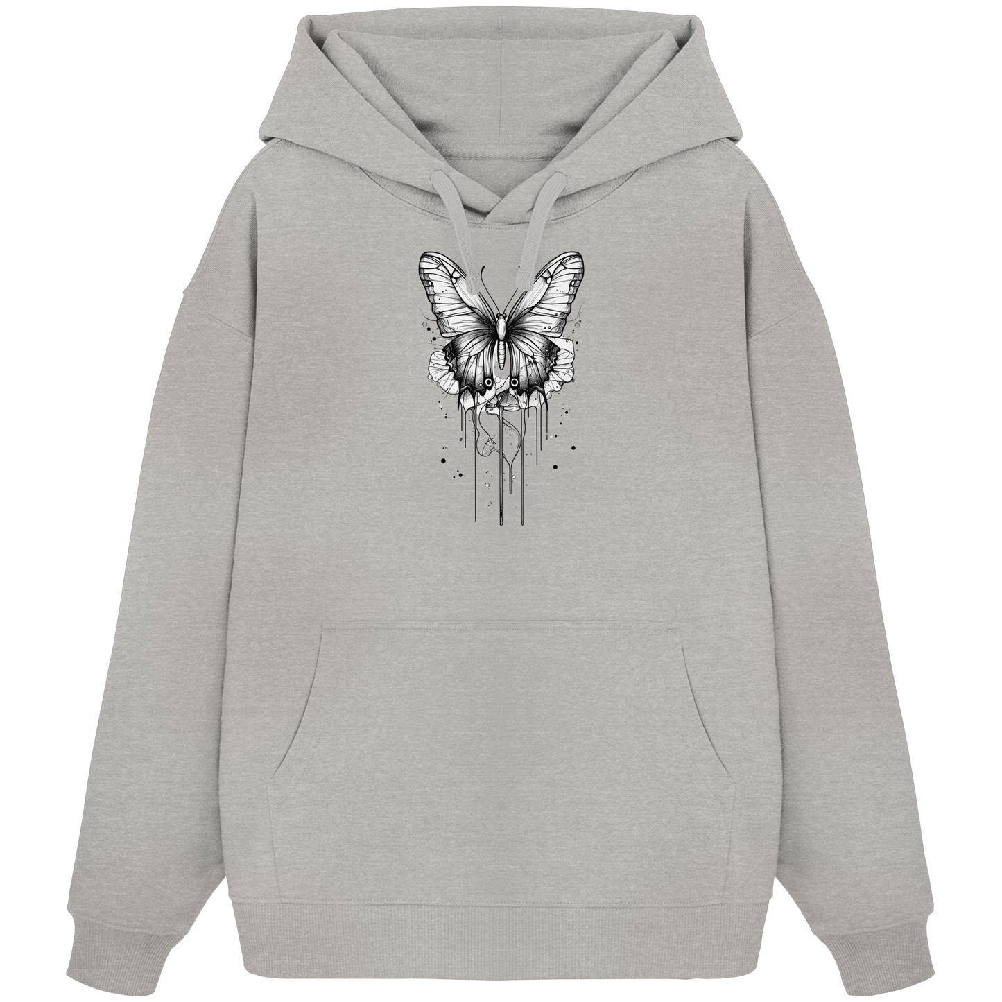 Schmetterlings träume  - Organic Oversize Hoodie