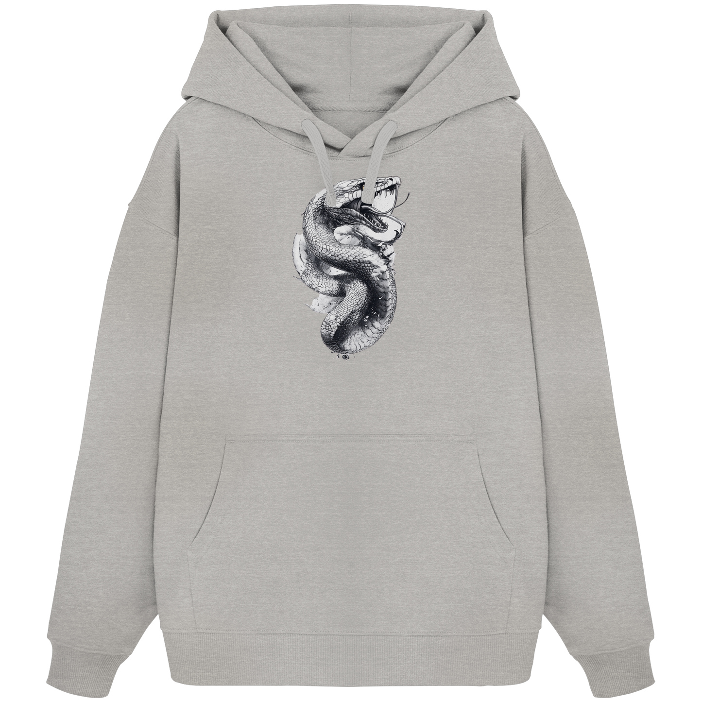 Schlangenkönigin  - Organic Oversize Hoodie