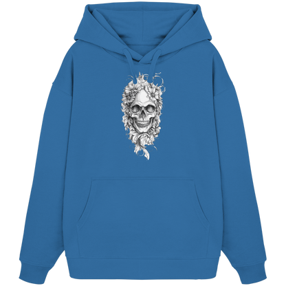 Totenkopfs Blüte  - Organic Oversize Hoodie