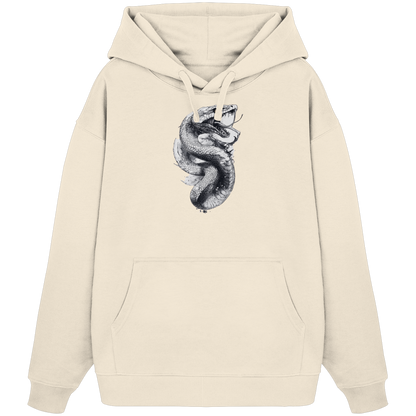 Schlangenkönigin  - Organic Oversize Hoodie