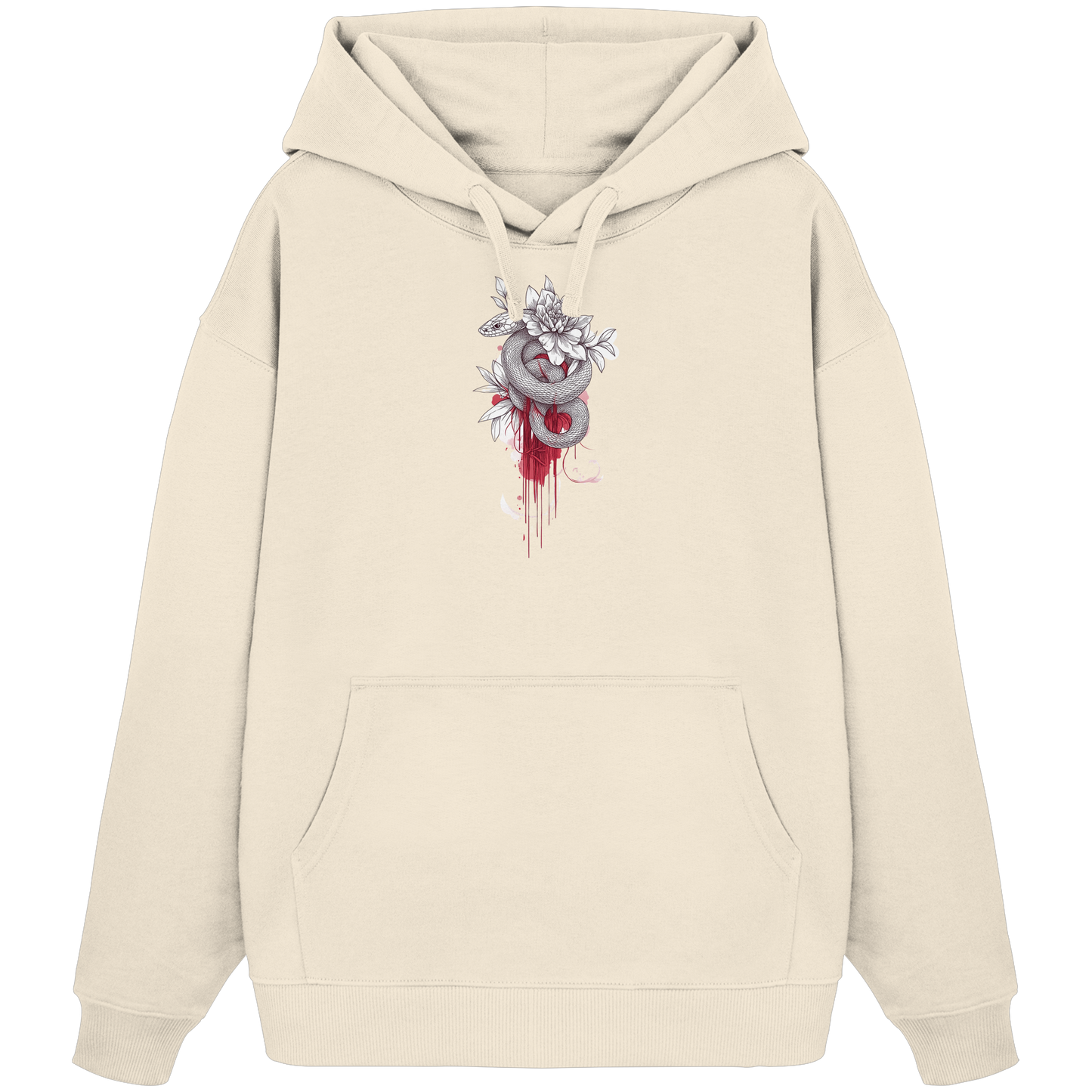 Schlangenblüte - Organic Oversize Hoodie