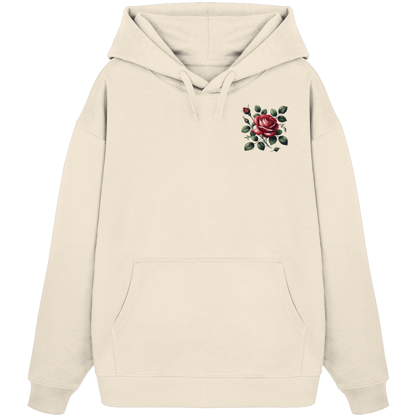 Rosenliebe v2 - Organic Oversize Hoodie