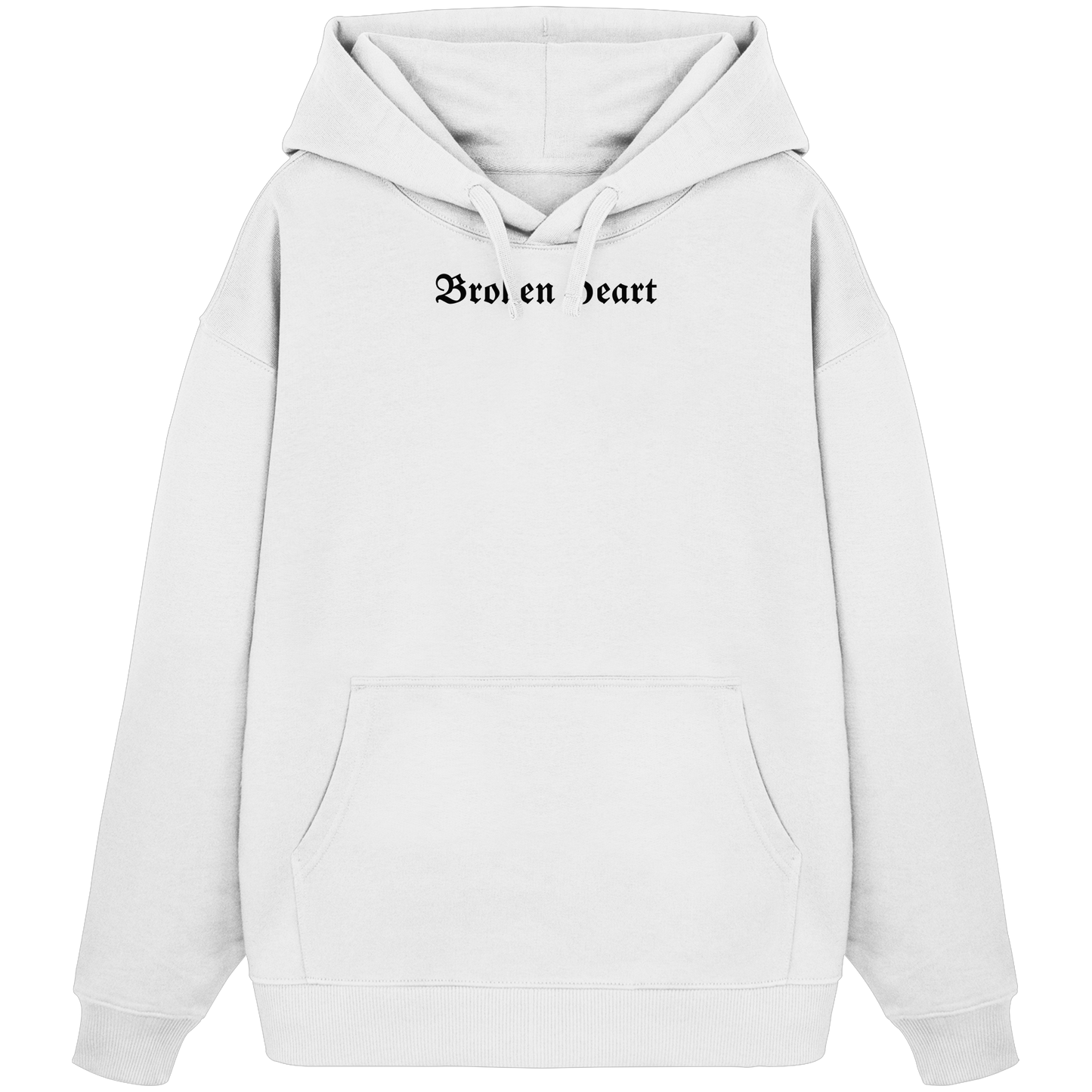Broken heart 2 - Organic Oversize Hoodie