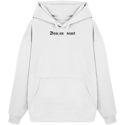 Broken heart 2 - Organic Oversize Hoodie