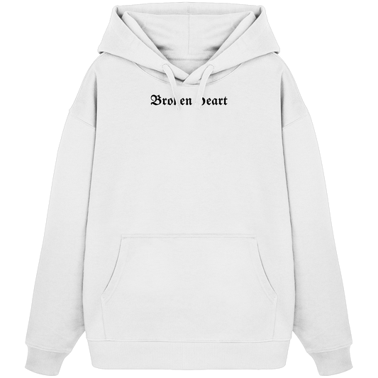 Broken heart 2 - Organic Oversize Hoodie