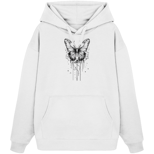 Schmetterlings träume  - Organic Oversize Hoodie