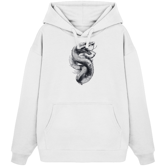 Schlangenkönigin  - Organic Oversize Hoodie