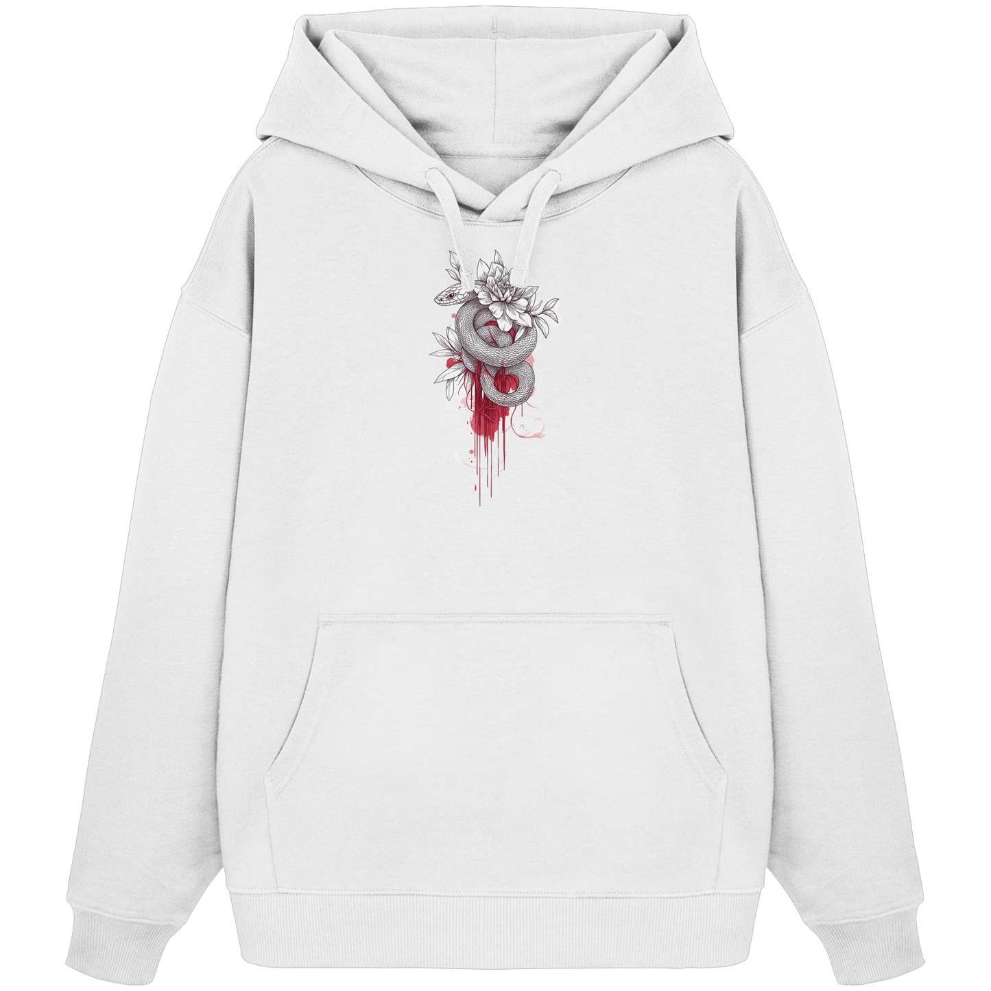 Schlangenblüte - Organic Oversize Hoodie