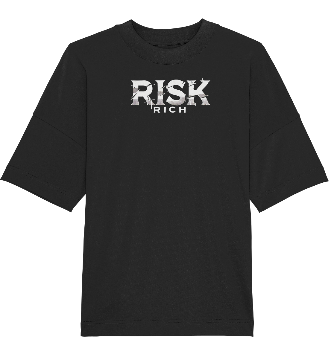risk rich - Organic Oversize Shirt