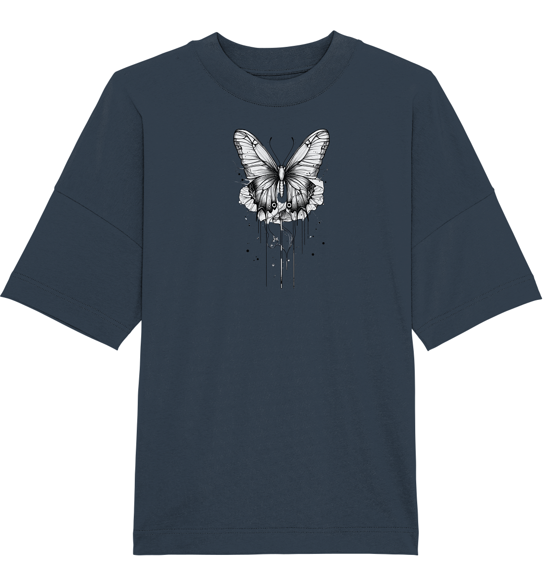 Schmetterlings träume  - Organic Oversize Shirt