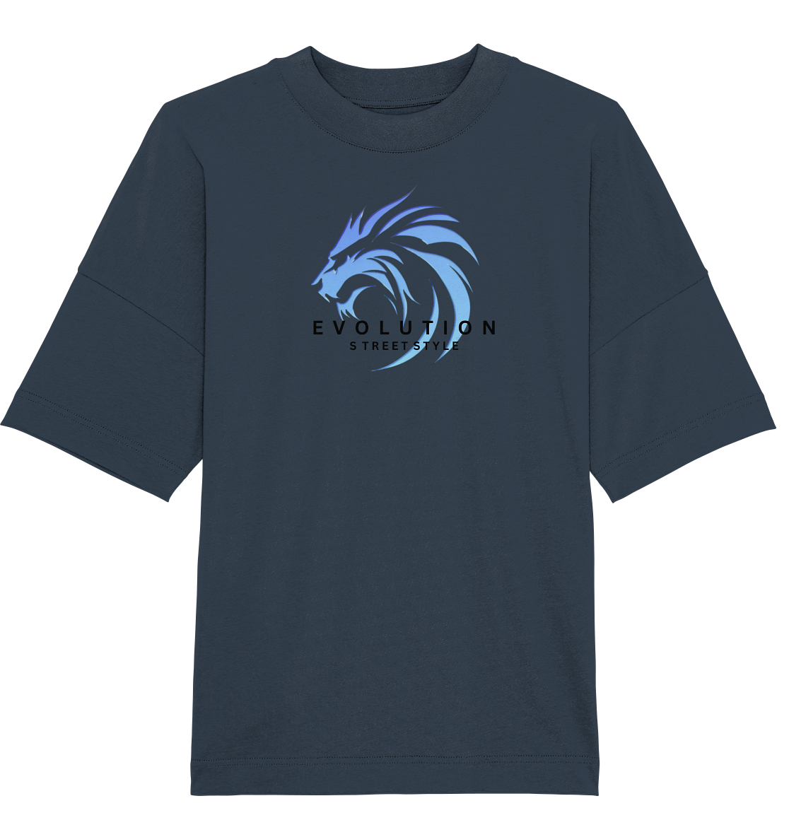 Evolution Street Style Logo - Organic Oversize Shirt