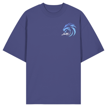 Limited Edition Evolution Street Style (weißer Schriftzüge) - Organic Oversize Shirt