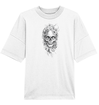 Totenkopfs Blüte  - Organic Oversize Shirt