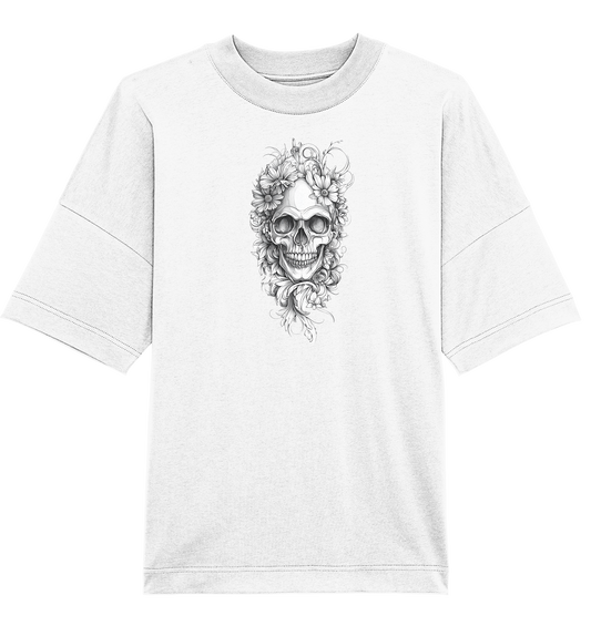 Totenkopfs Blüte  - Organic Oversize Shirt