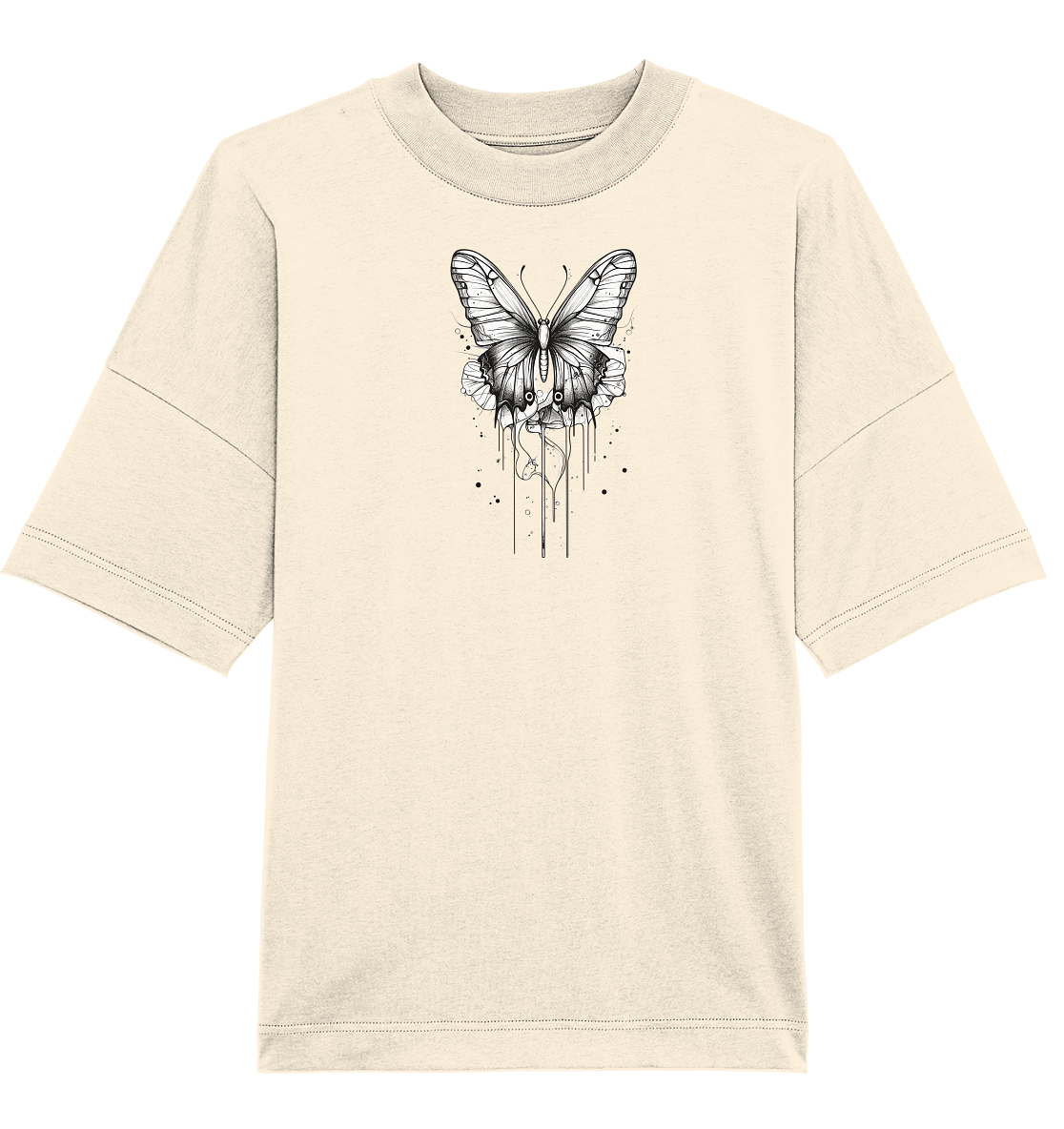 Schmetterlings träume  - Organic Oversize Shirt