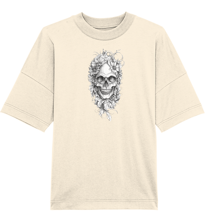 Totenkopfs Blüte  - Organic Oversize Shirt