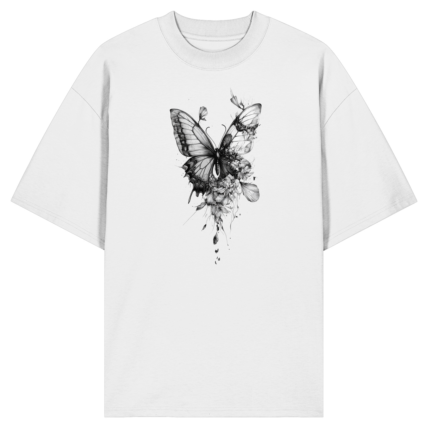 Blütenflug - Organic Oversize Shirt