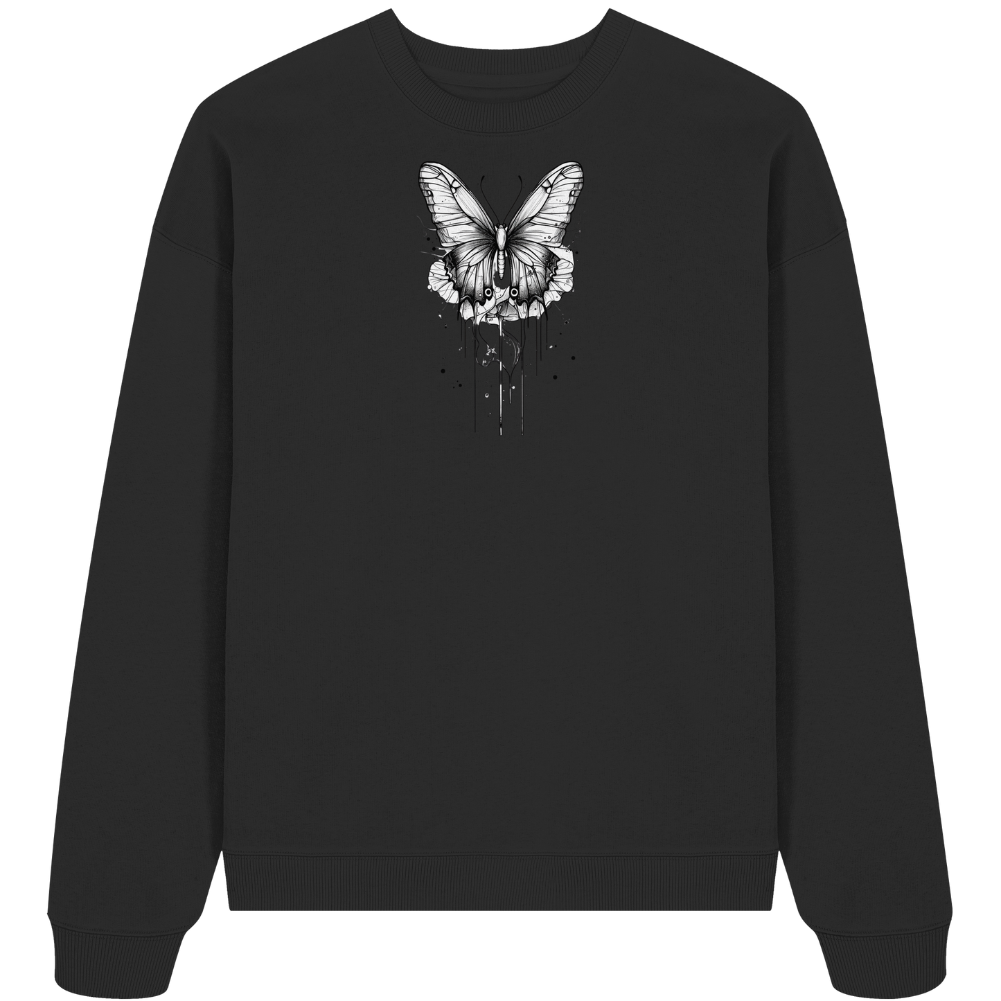 Schmetterlings träume  - Organic Oversize Sweatshirt