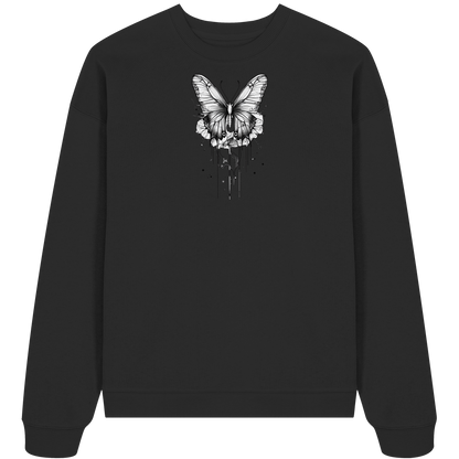 Schmetterlings träume  - Organic Oversize Sweatshirt