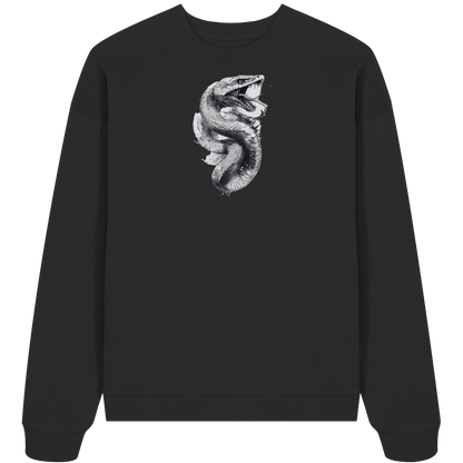 Schlangenkönigin  - Organic Oversize Sweatshirt