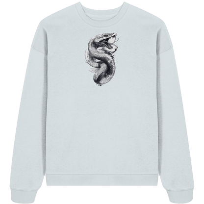 Schlangenkönigin  - Organic Oversize Sweatshirt