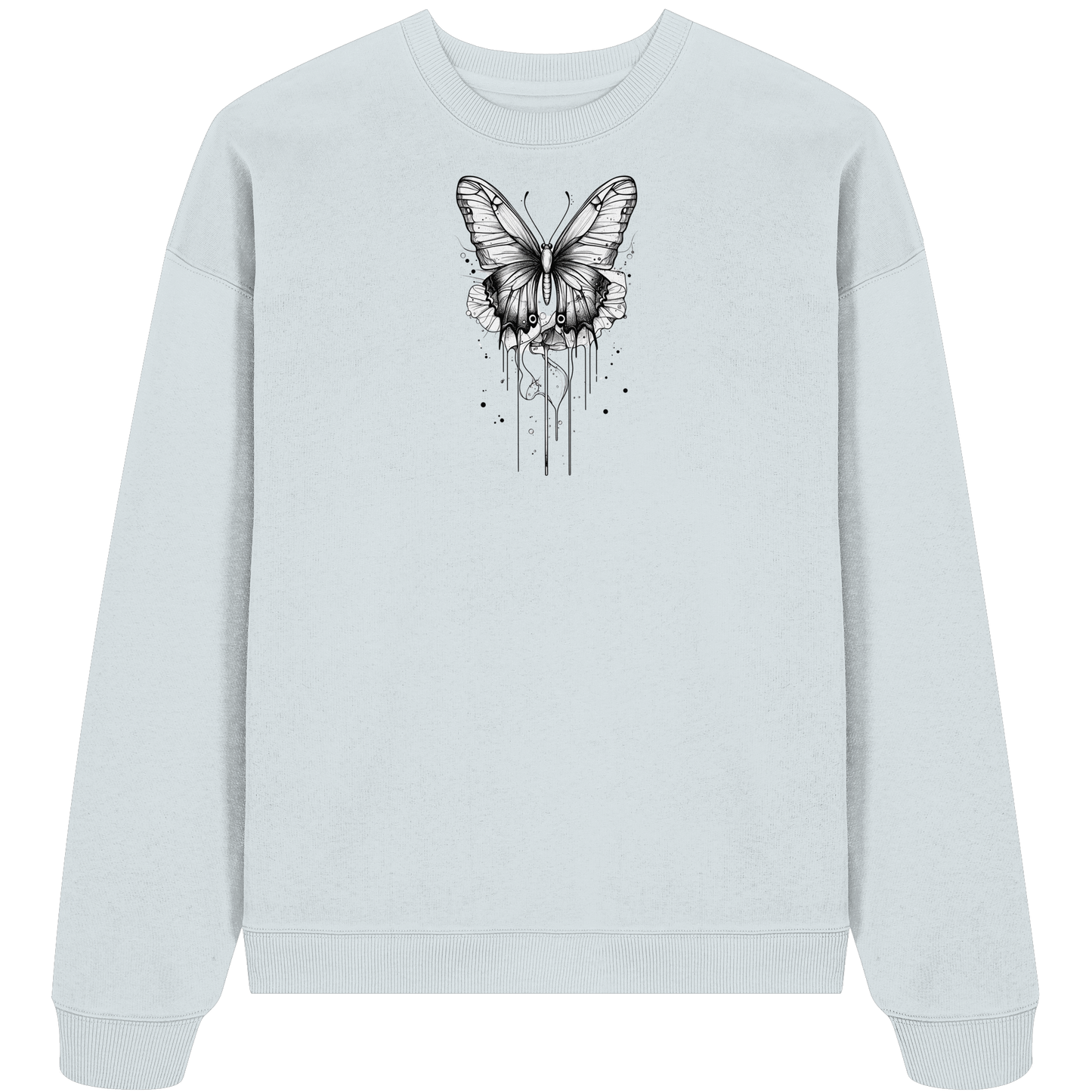 Schmetterlings träume  - Organic Oversize Sweatshirt