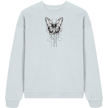 Schmetterlings träume  - Organic Oversize Sweatshirt