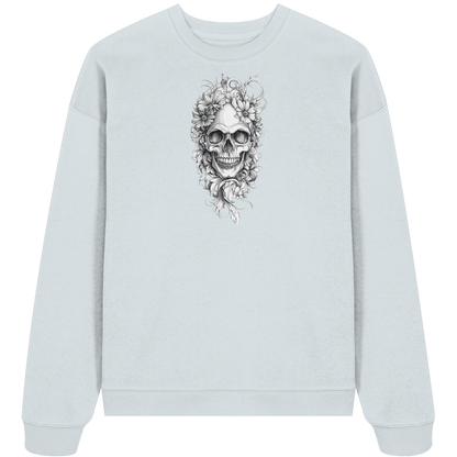 Totenkopfs Blüte  - Organic Oversize Sweatshirt